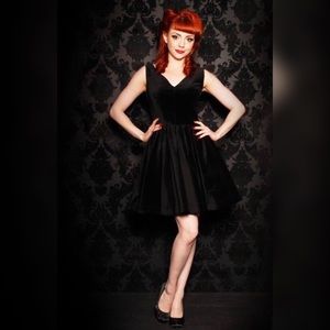 Trashy Diva Velvet Ballerina Dress